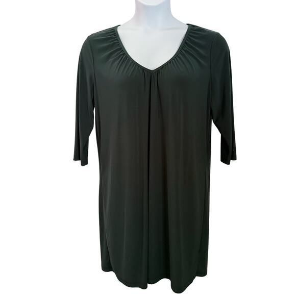 Daisy Fuentes Green Mini Tunic Dress - Size XL - Picture 7 of 12